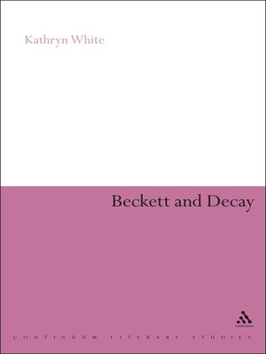 cover image of Beckett and Decay